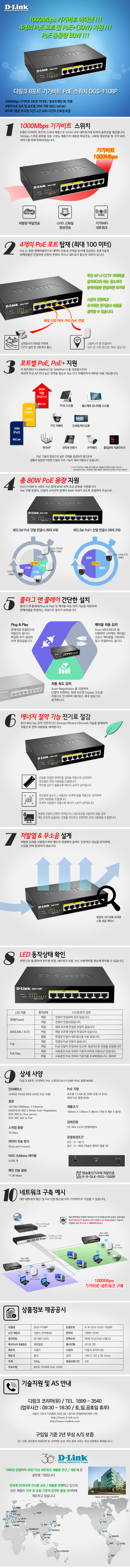 DGS-F108P